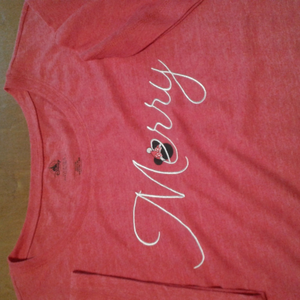 Disney t-shirt, "Merry" holiday shirt, size 2x